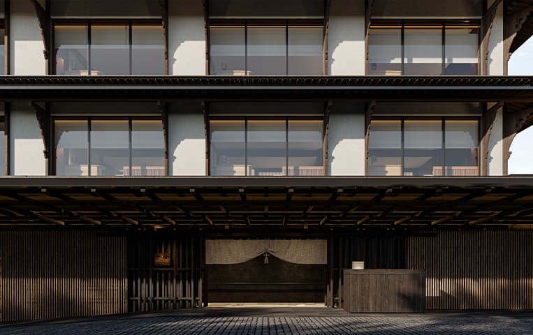 京都 新しい高級ホテル カペラ京都 外観