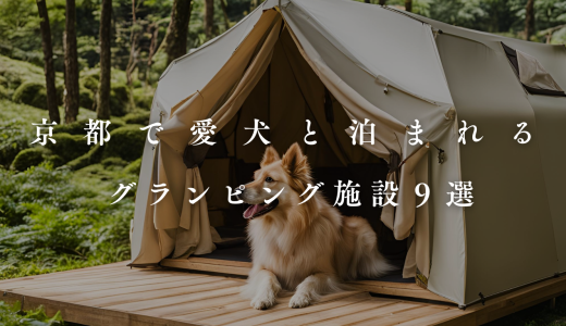 【2026】京都で愛犬と泊まれるグランピング施設9選！